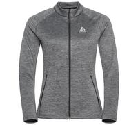Odlo The FLI Mid Layer zip. dark grey melange (10734) L