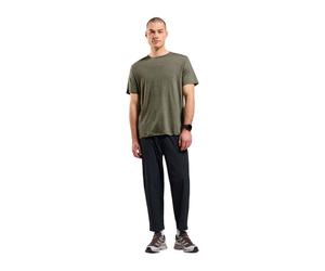 Odlo The Odlo x POW Collective Voices Merino-blend T-shirt vetiver melange (40457) L