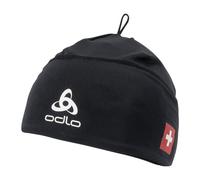 Hat POLYKNIT FAN WARM ECO 60067 black - NORWEGIAN flag One Size