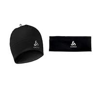 Odlo Unisex POLYKNIT WARM ECO Mütze & Unisex POLYKNIT LIGHT ECO Stirnband