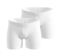 Odlo Unterwäsche Boxershort Active Light (leicht, atmungsaktiv) weiss Herren - 2er Pack, Größe XL