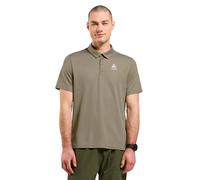 Odlo Wander-/Freizeit Polo Cardada 2025 (schnelltrocknend, hoher Tragekomfort) vetiverbraun Herren, Größe M