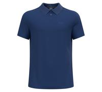 Odlo Wander-/Freizeit Polo Essential Solid (bequeme Passform, Baumwolle/Polyester) navyblau Herren, Größe XL