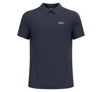 Odlo Wander-/Freizeit Polo Essential Solid (bequeme Passform, Baumwolle/Polyester) saphirblau Herren, Größe M