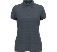 ODLO Wandershirt Damen Ascent Natural I Funktionsshirt Wandern Atmungsaktiv I Polo Shirt