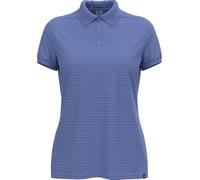 ODLO Wandershirt Damen Ascent Natural I Funktionsshirt Wandern Atmungsaktiv I Polo Shirt
