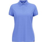 Odlo Ascent Natural Polo Shirt S/S Damen Poloshirt blau XS