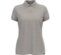 ODLO Wandershirt Damen Ascent Natural I Funktionsshirt Wandern Atmungsaktiv I Polo Shirt