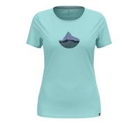 ODLO Wandershirt Damen F-Dry I Funktionsshirt Wandern Atmungsaktiv
