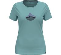 ODLO Wandershirt Damen F-Dry I Funktionsshirt Wandern Atmungsaktiv
