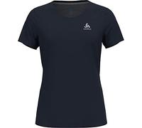 Odlo Damen F-dry Kurzarm Shirt, Dark Sapphire, XS EU