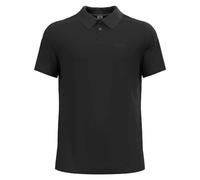 Odlo Polo-Shirt Essential Solid Kurzarm, atmungsaktiv Schwarz L Herren