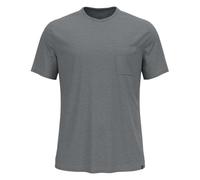 ODLO Wandershirt Herren Essential Natural I Funktionsshirt Wandern Atmungsaktiv I Polo Shirt