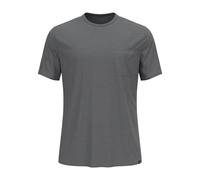 ODLO Wandershirt Herren Essential Natural I Funktionsshirt Wandern Atmungsaktiv I Polo Shirt