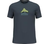 ODLO Wandershirt Herren F-Dry I Funktionsshirt Wandern Atmungsaktiv