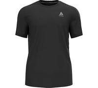 Odlo Wandershirt Herren F-Dry | Schwarz | Größe M | Atmungsaktives Funktionsshirt mit UV-Schutz 30+ | schnelltrocknendes Outdoor T-Shirt