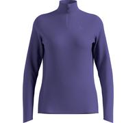 Odlo - Warmes, atmungsaktives Stretch-Fleece - Mid Layer Half Zip Essential Ceramiwarm W Skipper Blue für Damen - Größe M - Navy blau Navy blau M