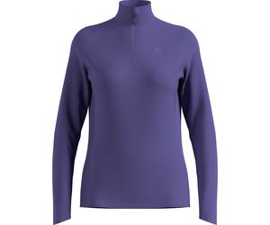 Odlo - Warmes, atmungsaktives Stretch-Fleece - Mid Layer Half Zip Essential Ceramiwarm W Skipper Blue für Damen - Größe S - Navy blau Navy blau S