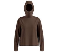 Odlo - Women's Mid Layer Hoody Cubic - Funktionsshirt, Gr. XS, braun (BrownGranite)