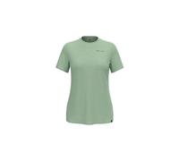odlo x pow hyper contrast women s technical t shirt in hellgrun XS