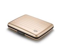 ÖGON -DESIGNS- Aluminium Geldbörse, Große Kapazität mit Metallverschluss, RFID Schutz vor Betrug und Entmagnetisierung, Modell Smart Case Oslo Large