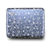 ÖGON -DESIGNS- Aluminium Geldbörse, Große Kapazität mit Metallverschluss, RFID Schutz vor Betrug und Entmagnetisierung, Modell Smart Case Oslo Large (Gravur Liberty)