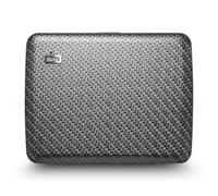 ÖGON -DESIGNS- Aluminium Geldbörse, Große Kapazität mit Metallverschluss, RFID Schutz vor Betrug und Entmagnetisierung, Modell Smart Case Oslo Large