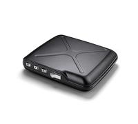 ÖGON -DESIGNS- Aluminium geldbörse mit zahlenschloss, der Taschen Safe, RFID Schutz gegen betrug und entmagnetisierung, sicherer kartenhalter, Modell Code Wallet