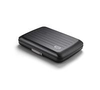 ÖGON -DESIGNS- Aluminium Kartenetui mit Metallverschluss, RFID-Schutz vor Betrug und Entmagnetisierung, Kompakte Geldbörse, Modell Smart Case Oslo