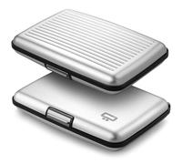 Aluminium Kartenetui mit RFID-Schutz. Modell: STOCKHOLM PREMIUM