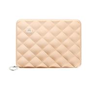 Ögon Quilted Wallet Reisepassetui Kreditkartenetui Aluminium RFID-safe Rose Gold