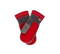 ÖJBRO VANTFABRIK 1 Paar Fäustlinge mit Ledereinsatz S (6) Wolle Strick-Handschuhe 4-lagige Merinowolle Wildleder Winter-Handschuhe aus Schweden, Damen & Herren, extra warm & weich - Skaftö Grå