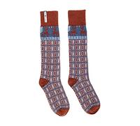 ÖJBRO VANTFABRIK 1 Paar Wollsocken Gr. M lang Kniestrümpfe Wolle - Stricksocken Damen & Herren - Kuschel-Socken warm, weich & bequem, Winter Outdoor, gestrickt in Schweden - Skåne Märta