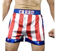 OEM Creed Rocky Herren Apollo Johnson Movie Boxing American Flag Shorts Trunks Boxer