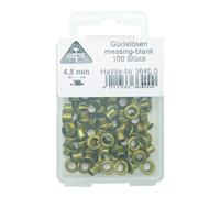 Ösen Messing 5,0 mm 100 Stück (0,87 € pro 1 Stück)
