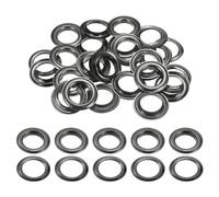 Ösen mit Unterlegscheiben, 20 mm, Kupfer-Metallösen, Set für Stoffvorhänge, Planen, Ledergürtel, Schuhe, Taschen, DIY, Rotguss, 20 Stück