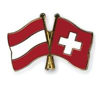 Österreich-Schweiz Freundschafts Pin