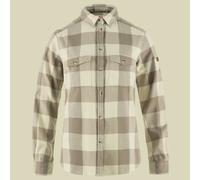 Övik Heavy Flannel Shirt Women L weiß - chalk white fossil