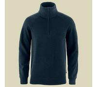 Fjällräven - Övik Lite Half Zip - Wollpullover, Gr. XL, blau (DarkNavy)