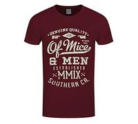 Of Mice & Men: Genuine (Maroon) (Unisex-T-Shirt Gr. S)