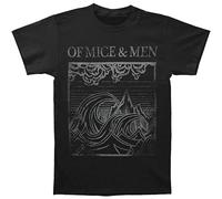 of Mice & Men Men's Wave T Shirt Black L