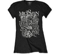 Of Mice & Men - Of Mice & Men Damen TShirt -S- Eagle Schwarz