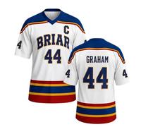 Off Campus Hockey Trikot Damen Herren Hockey Jersey Graham 44 & Logan 22 & Tucker 46 & Di Laurentis 66 Jersey Shirt Casual Kurzarm Tshirt Sport Streetwear Top für Damen Herren