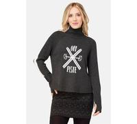 Off Piste Pullover Damen - h. charcoal - XL
