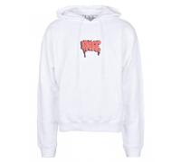 Off-White Graffiti Farbe Logo Weiß Hoodie XS
