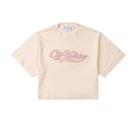 Off-White - kurzes T-Shirt für Damen (Pink) M
