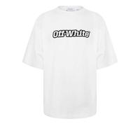 Off White - "Outline Skate" T-Shirt für Herren (Weiß/Schwarz) XL
