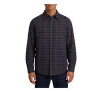 Off White - Oversize Stepp-Flanellhemd - - Shirts - Herren - Blau - L