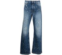 Off-White Paint Relax Slim Fit Blue Jeans 34W/32L