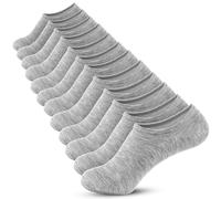 OFFCUP 6 Paar Sneaker Socken, Sportsocken Damen Herren 38-43 Atmungsaktiv Baumwolle Kurze Halbsocken Rutschfeste Füßlinge Sneakersocken Geschenke für Frauen